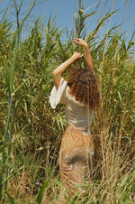 Load image into Gallery viewer, Gold Reine Mesh Tube Dress
