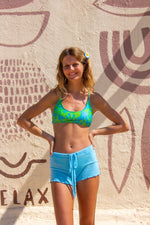 Load image into Gallery viewer, Tahiti Swim Shorts - Sky blue
