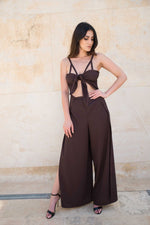 Load image into Gallery viewer, Chocolate jumpsuit
